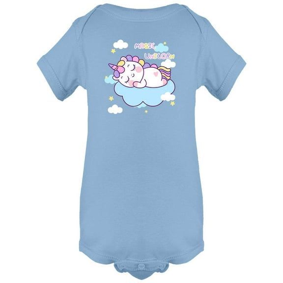 Little Magic Unicorn Sleeping Bodysuit Infant -Image by Shutterstock,  Newborn