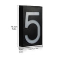 thumbnail image 2 of VONKY Solar Power LED Light Sign House Hotel Door Address Plaque Number Digits Plate Lamp Outdoor Home No.8, 2 of 6