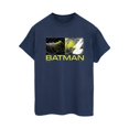 thumbnail image 1 of DC Comics Womens The Flash Batman Future To Past Cotton Boyfriend T-Shirt, 1 of 3