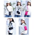 thumbnail image 4 of Bolso diagonal para teléfono móvil para mujer-Negro Ormromra WMZL-89-1, 4 of 4