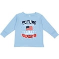 thumbnail image 3 of Inktastic Future Firefighter Boys or Girls Long Sleeve Toddler T-Shirt, 3 of 5