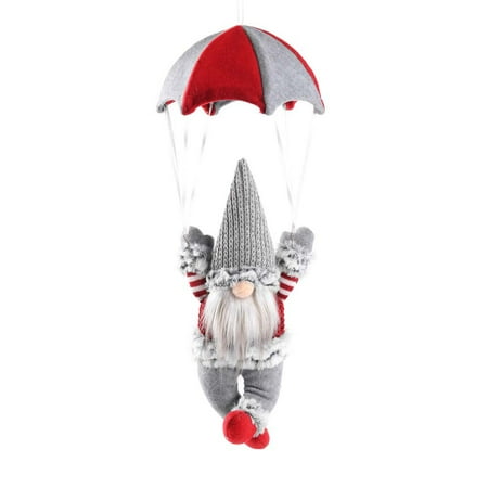 

ZPAQI Christmas Swedish Gnome Parachute Hanging Pendant Ornaments Xmas Festival Decoration Supplies