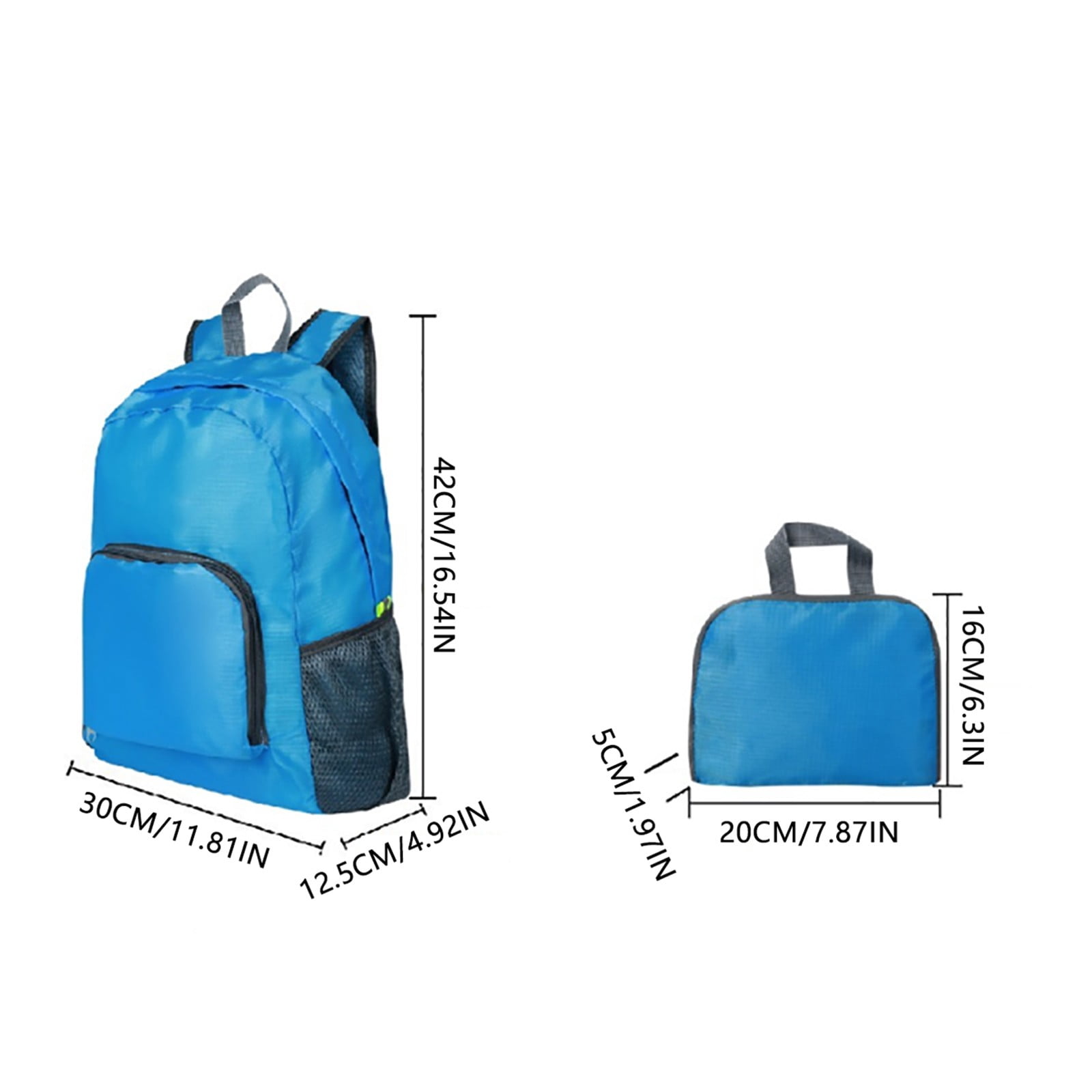 Reginary 40 Pcs Foldable Backpacks – 17 Inch, Water-Resistant, 20L Capacity For School, Travel & Hiking