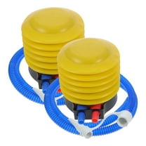 OUNONA 2-Pack Foot Pump for Balloons and Inflatables with Hand and Foot for Air Mattresses, Sports , Pool Toys, and Boats