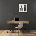 thumbnail image 3 of Pela Studio 26x26 White Modern Wood Framed Museum Art Print Titled - Parfum II, 3 of 4