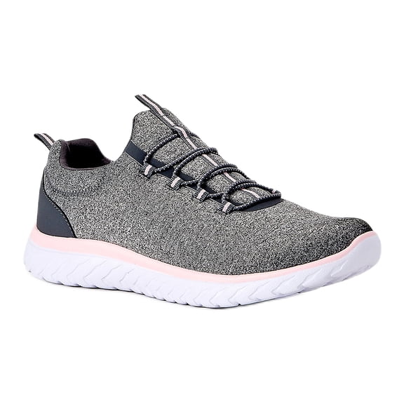 Athletic Works Women's Bungee Slip-On Sneakers (Wide Width Available)