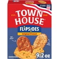 thumbnail image 4 of (2 pack) Town House FlipSides Original Oven Baked Crackers, Salty Snacks, 9.2 oz, 4 of 15