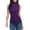 Purple, variant on Vivianyo HD Women's Turtleneck Sleeveless Slim Fit Tank Top, Soft Stretchy Basic Layering Vest, Women's Dark Blue, Sizes S-XL