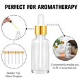 thumbnail image 5 of Glass Dropper Bottle 24 Pack Clear Glass Bottles Empty With 2 Funnels 2 Long Pipettes, 30ml Eye Dropper Bottles, 5 of 5