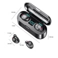 thumbnail image 3 of Auriculares inalámbricos Bluetooth AKST230 con banco de energía de 2200 mAh, 3 of 3