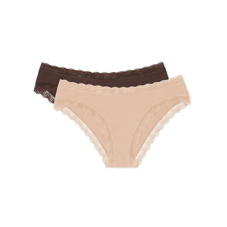 

Smart & Sexy Women s Lace Trim Cheeky Panties 2-pack Style-SA1377