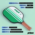 thumbnail image 2 of Prince Pickleball 5 Piece Fiberglass Paddle Set with Bonus Clear Backpack, Green Includes 2 Paddles, 2 Outdoor Pickleballs & Carry Bag, 2 of 9