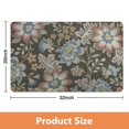 thumbnail image 4 of 20x32 inch Modern Collection Floral Area Rug | Vintage Colors, Non-Slip | Distressed Accent Piece for Living Room, Bathroom Decor, 4 of 5