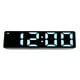 thumbnail image 3 of RELOJES DE AARMA ELÍCTRICA, FUNCIÓN DE REPETICIÓN DE RELOJ DIGITAL 6.7 PULGADAS FUENTE DE ALIMENTACIÓN DUAL PANTALLA DE TEMPERATA NEGRA PARA Dormitorio, 3 of 7