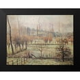 thumbnail image 2 of Pissarro, Camille 24x19 Black Modern Framed Museum Art Print Titled - Snow effect at Eragny, 2 of 5
