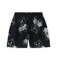 thumbnail image 3 of NAISIBABY Boys Shorts 2 Pack, Active Fit Elastic Waist Graphic Beach Pull-On Shorts Black, 3 of 4