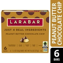 Larabar Peanut Butter Chocolate Chip, Gluten Free Fruit & Nut Bar, 6 Ct