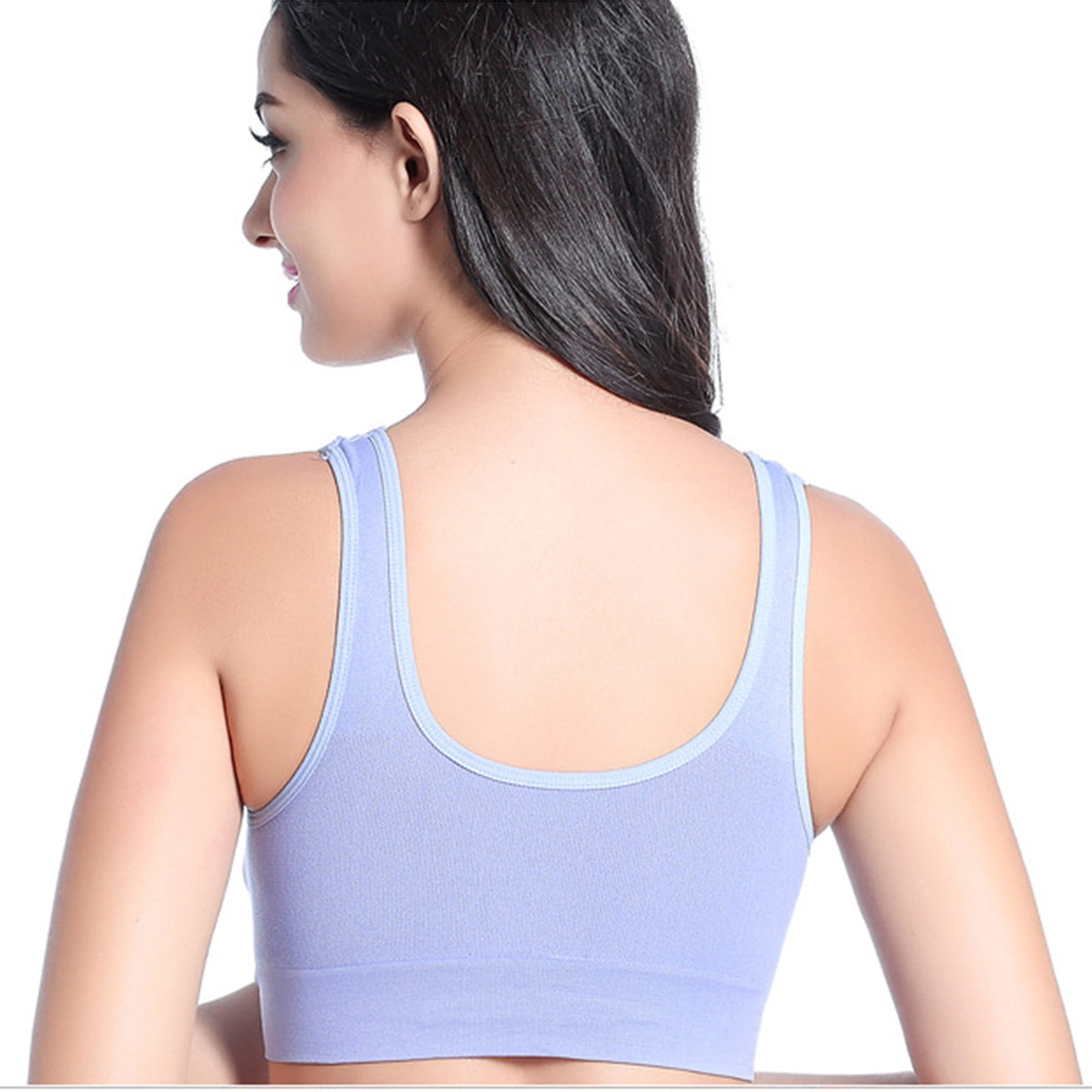Deagia Clearance Pepper Bras for Women Small Breast Daily Ladies Traceless  Comfortable Ring Vest Breathable Gathering Front Opening Buckle Bra Comfort  Revolution Wireless Bra M #2377 