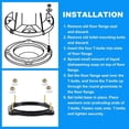 thumbnail image 4 of Floor Flange Seal & Mounting Kit 385310063 RV Toilet Seal Kit for Dometic Toilet, 4 of 4