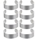 thumbnail image 4 of Pulsera de 8 piezas en blanco de pulsera de acero inoxidable brazalete en blanco brazalete para la fabricación de joyas de bricolaje, 4 of 4