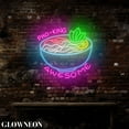 thumbnail image 3 of Glowneon Pho King Awesome Neon Wall Decor, Vietnamese Pho Store Sign, 3 of 5