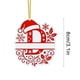 thumbnail image 1 of Decoraciones de Árbol de Navidad 26 Letras Decoraciones Colgantes de Navidad para Artesanías de Bricolaje, 1 of 5