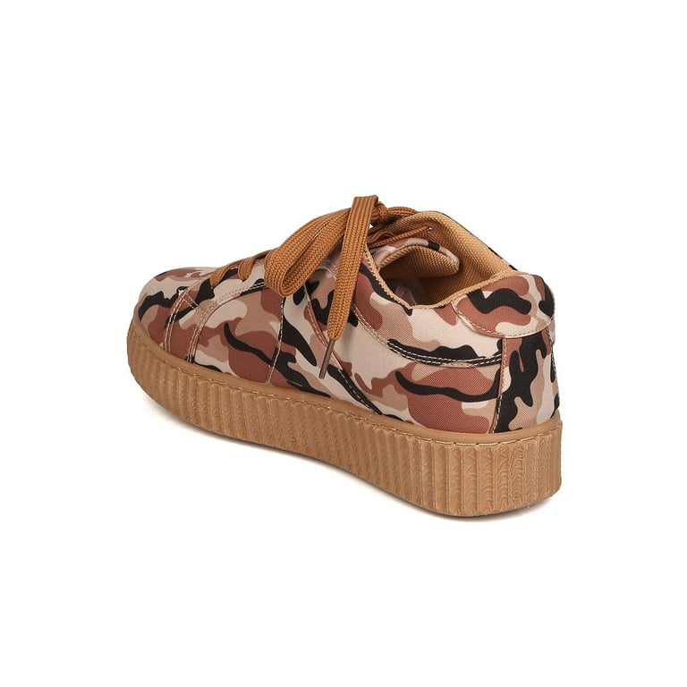 Qupid camo hotsell sneakers