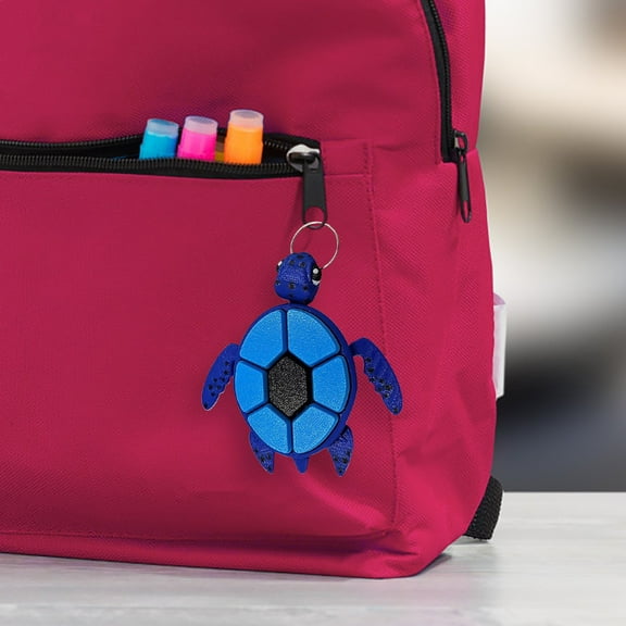 IGEED Turtle Fidget Clicker,Desk Accessory and Keychains for Teens and Adults,3D Printed Turtle Clicker Fidget Sensory Toys Gifts for Adults to Relief Stress,Anxiety, ADHD,Autism