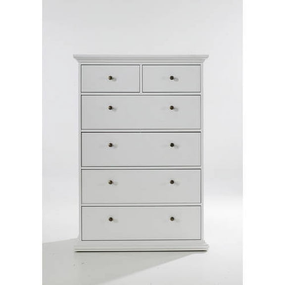 Maison Park 6-Drawer Chest, White