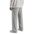 thumbnail image 6 of Sweatpants For Men Fleece Lined Straight Leg Pants With Elastic Drawstring Waist And Pockets For Winter Casual Weekend Wear, 6 of 7