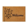 thumbnail image 1 of Tapis de Classification des Produits Tapis de Bienvenue Floral Tapis de Porte en Fibre de Coco Coloré Tapis de Porte de Printemps Intérieur Extérieur Mignon Décoratif Tapis de Porte Non Extérieur pour Porte d'Entrée, 1 of 5