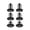 Black, variant on Thumbstick Set for 5Pro Joystick Hats Metal and Plastic Blend Superiorsly Control in Fast Speed Game