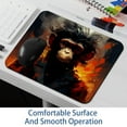thumbnail image 6 of Monkey Printed Square Desk Mat Gaming Mouse Pad with Non-Slip Rubber Bottom - 8.3x9.8 Inch Office and Gaming Mouse Pad, 6 of 6