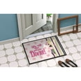 thumbnail image 4 of Carolines Treasures BB5400JMAT Ballet Dance Stripes Blonde Door Mat Indoor Rug or Outdoor Welcome Mat 24x36 Doormat, 4 of 4