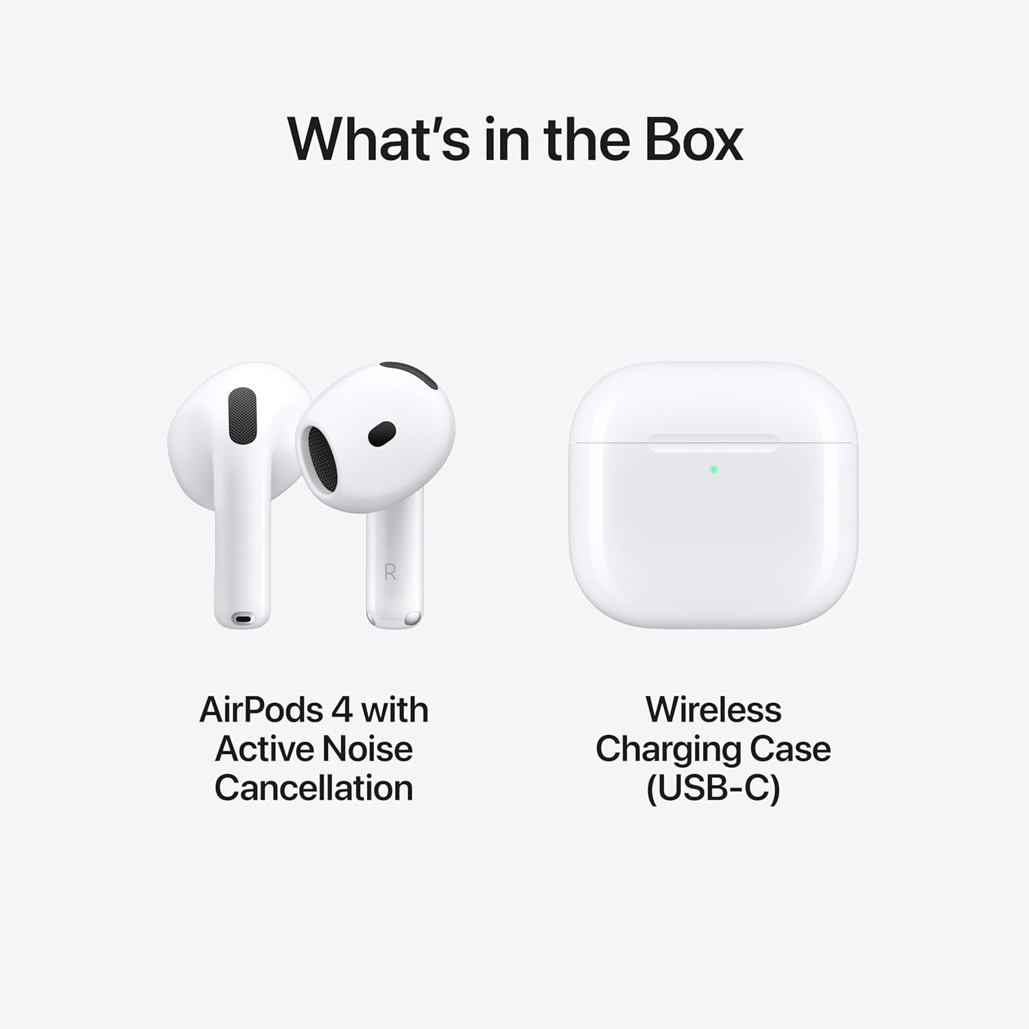 Apple AirPods 4 with Active Noise Cancelling ( ANC ) True Wireless