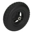 thumbnail image 1 of Pneu de Fauteuil Roulant, Résistant à l'Usure Stable PU Antidérapant Grande Capacité de Charge Roue de Fauteuil Roulant 8 Po pour Chariot, 1 of 7