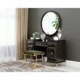 thumbnail image 5 of Formosa 9-drawer Dresser Americano and Rose Brass, 5 of 5