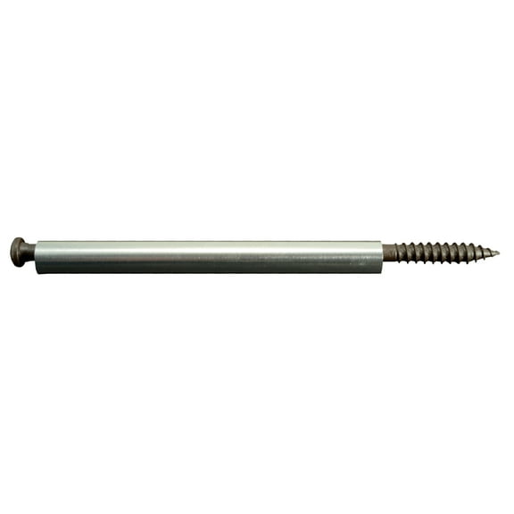 1/4" x 7" Brown Steel Star Drive Gutter Screws (4 pcs.)