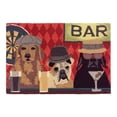 thumbnail image 2 of Liora Manne Frontporch Bar Patrol Indoor Outdoor Area Rug 80% Polyester 20% Acrylic, 2 of 3