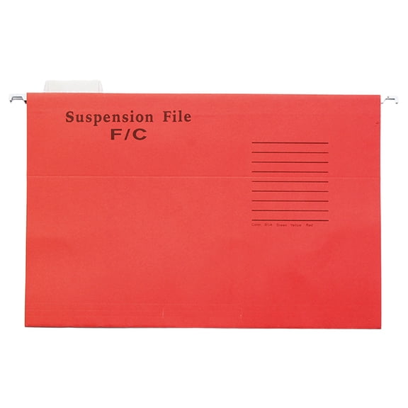 A4 Size Hanging File Folders, 13.4X9.44 inch Colored Hanging File Organizer with Label Tabs, Suspension Filing Folders for Office Cabinet Document Storage and Paper Classification Management