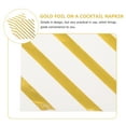 thumbnail image 3 of OULII 15Pack Disposable Dinner Paper Napkins in Golden for Banquet and Anniversary Meals, 3 of 8