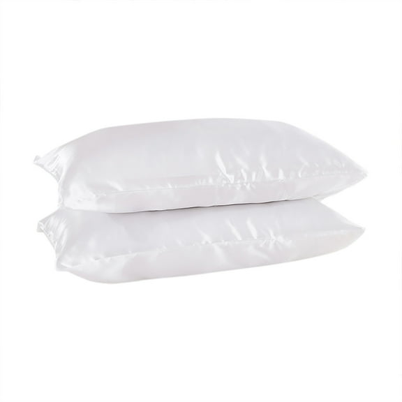 VerPetridure Simple Pillowcase Satin Imitation Silk Solid Color Bedding Pillowcase Simple Pillowcase Satin Silk Solid Color Bedding Envelope Closure Pillowcases