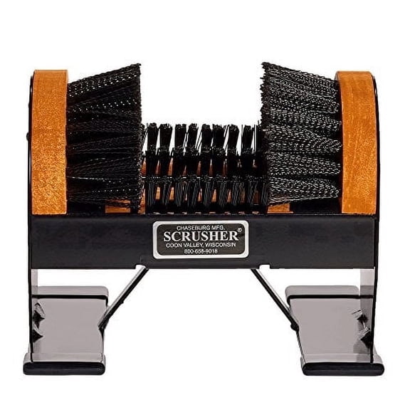 Scrusher Deluxe Heavy Duty Outdoor Boot Cleaner Brush