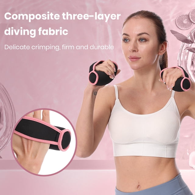 LJNYFDC Dumbbell Hand Weights 2Pcs Hand Weights with Strap Reusable Physical Therapy Running Jogging Training Sandbag Dumbbell Set for Strength Building