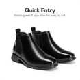 thumbnail image 2 of DREAM PAIRS Boys Chelsea Boots Side Zipper Classic Dress Boots for Kids, 2 of 6