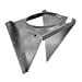 thumbnail image 2 of Sure-Temp 208430 Kit de Support Mural Type HT, 8 Po, 21-7/8 Po H x 12-5/8 Po L, Acier Inoxydable, 2 of 2