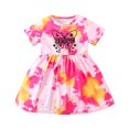 thumbnail image 2 of LOVZFMLL Robe Sans Manches Imprimée pour Fille Robe de Princesse à la Mode et Mignonne Robe Respirante Douce et Confortable, 2 of 7