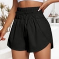 thumbnail image 2 of Women's Shorts 2026 Summer Casual Womens Solid Running Shorts Workout Elastic Waist Athletic Yoga Pants Sports Pants Quick Dry Lightweight Running Biker Shorts for Women, 2 of 5