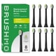 thumbnail image 1 of Brushmo Cabezales de Repuesto Compactos Blanqueadores Compatibles con Mangos Philips Sonicare Click-on, Cerdas DuPont de Firmeza Media con Forma de Diamante, BM678BK, Paquete de 8, Negro, 1 of 2