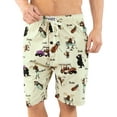 thumbnail image 1 of LazyOne Pajama Shorts for Men, Golfers, Cotton Sleepwear, X-large, 1 of 7